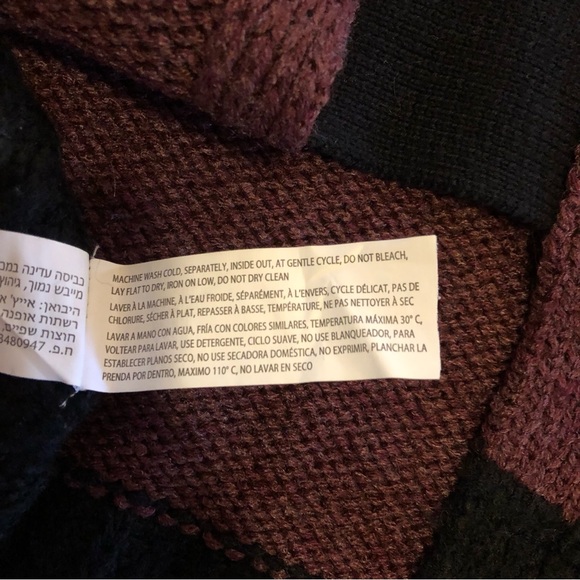 ☀️ Devoted Luxury Apparel Oversized Open Sweater size medium - Picture 10 of 10